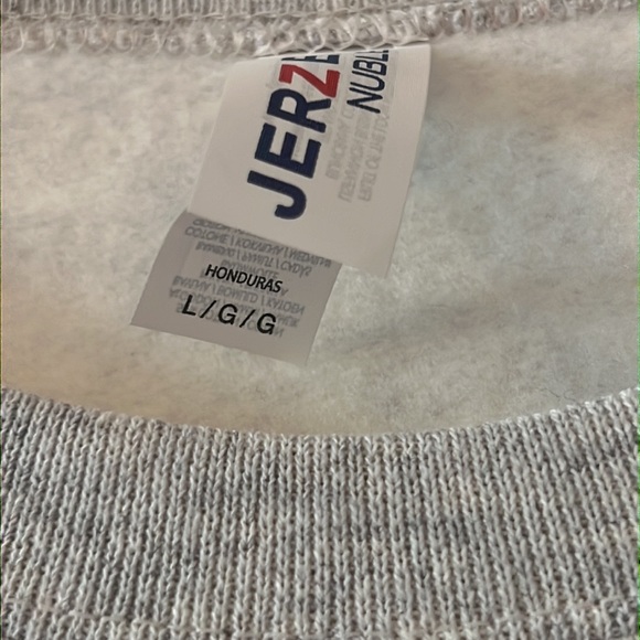Jerzees Ohio State sweatshirt size large  heather gray active pull over sports - Picture 4 of 15